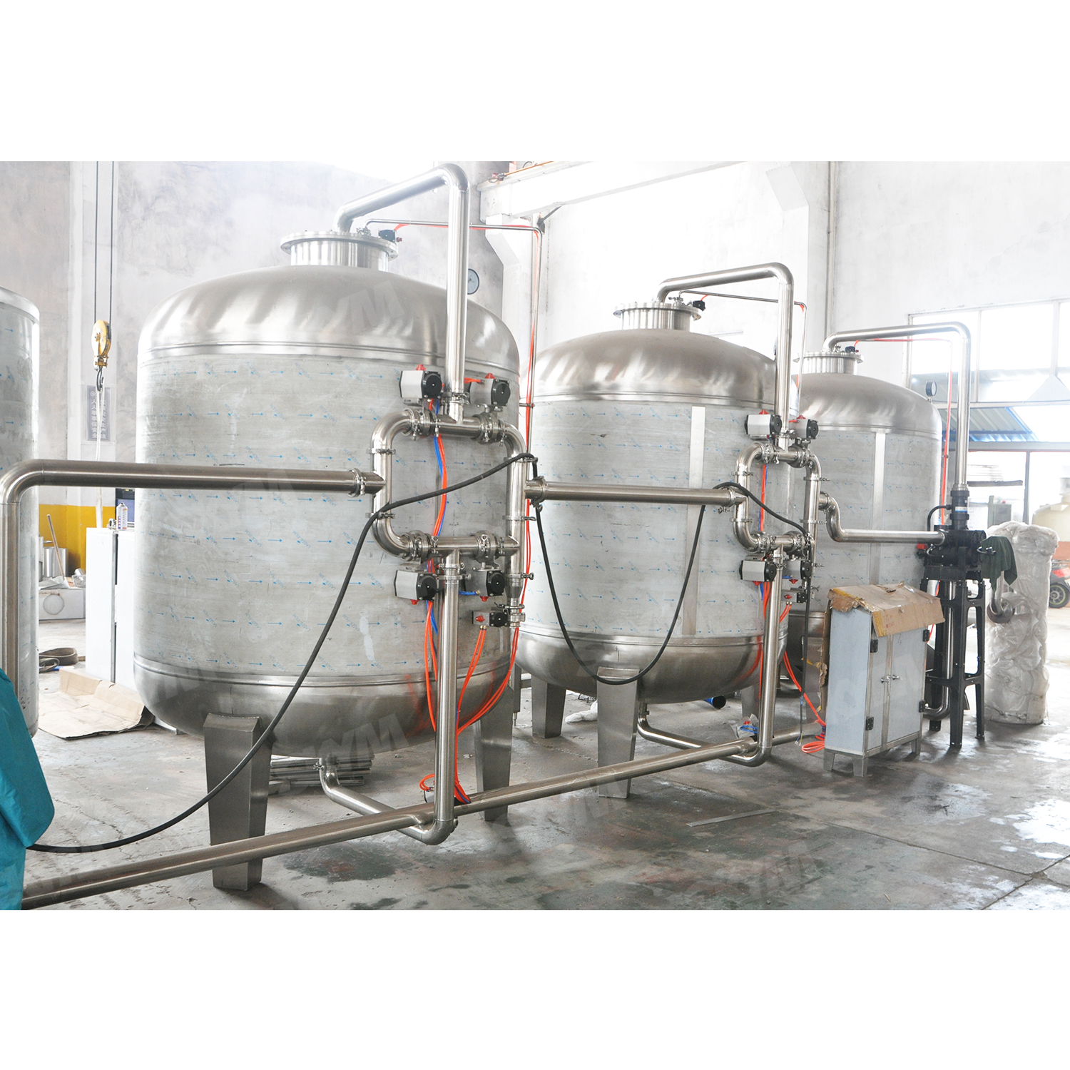 Équipement de traitement de l'eau pure industrielle RO 20t